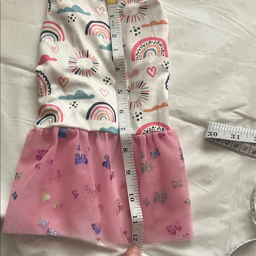 SHEIN Pink and Black Dog Dresses